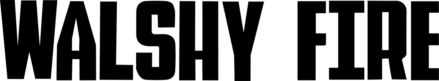 Walshy Fire logo